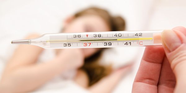 体温計40°C