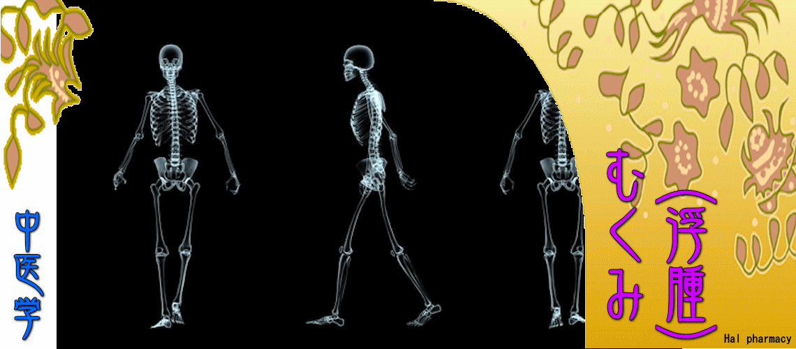 むくみ（浮腫）（「腎」虚弱（下焦）-）