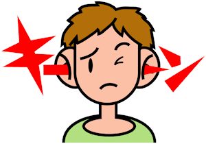 「キーン」と金属的な耳鳴り